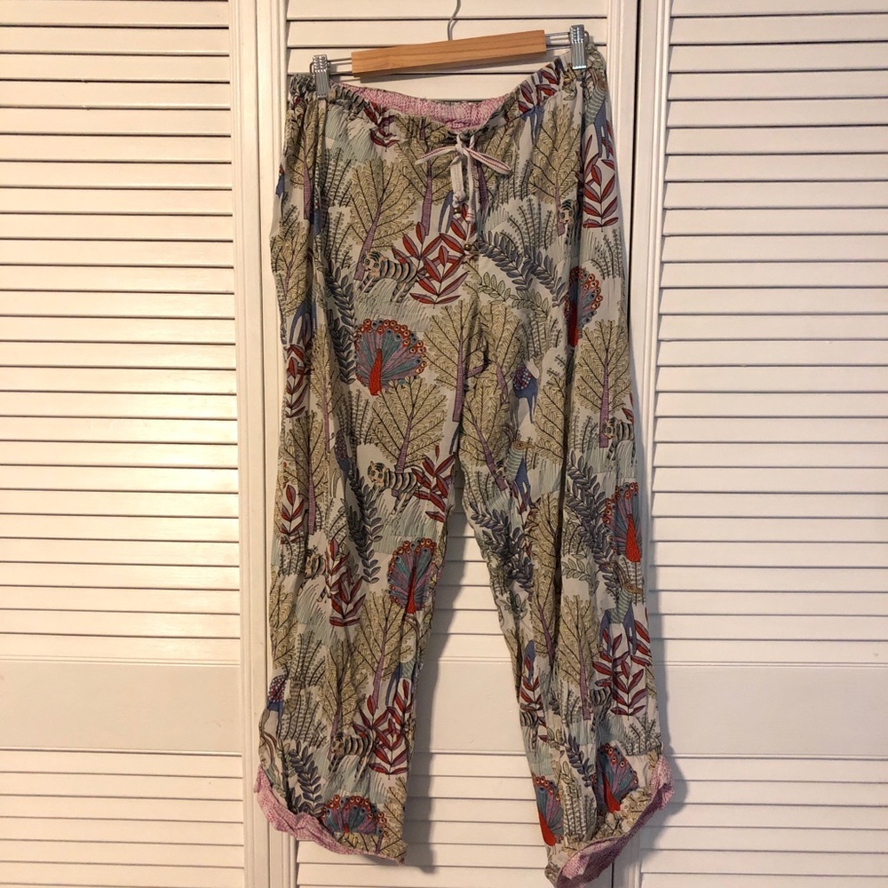 Anthropologie lounge pajama pants size L